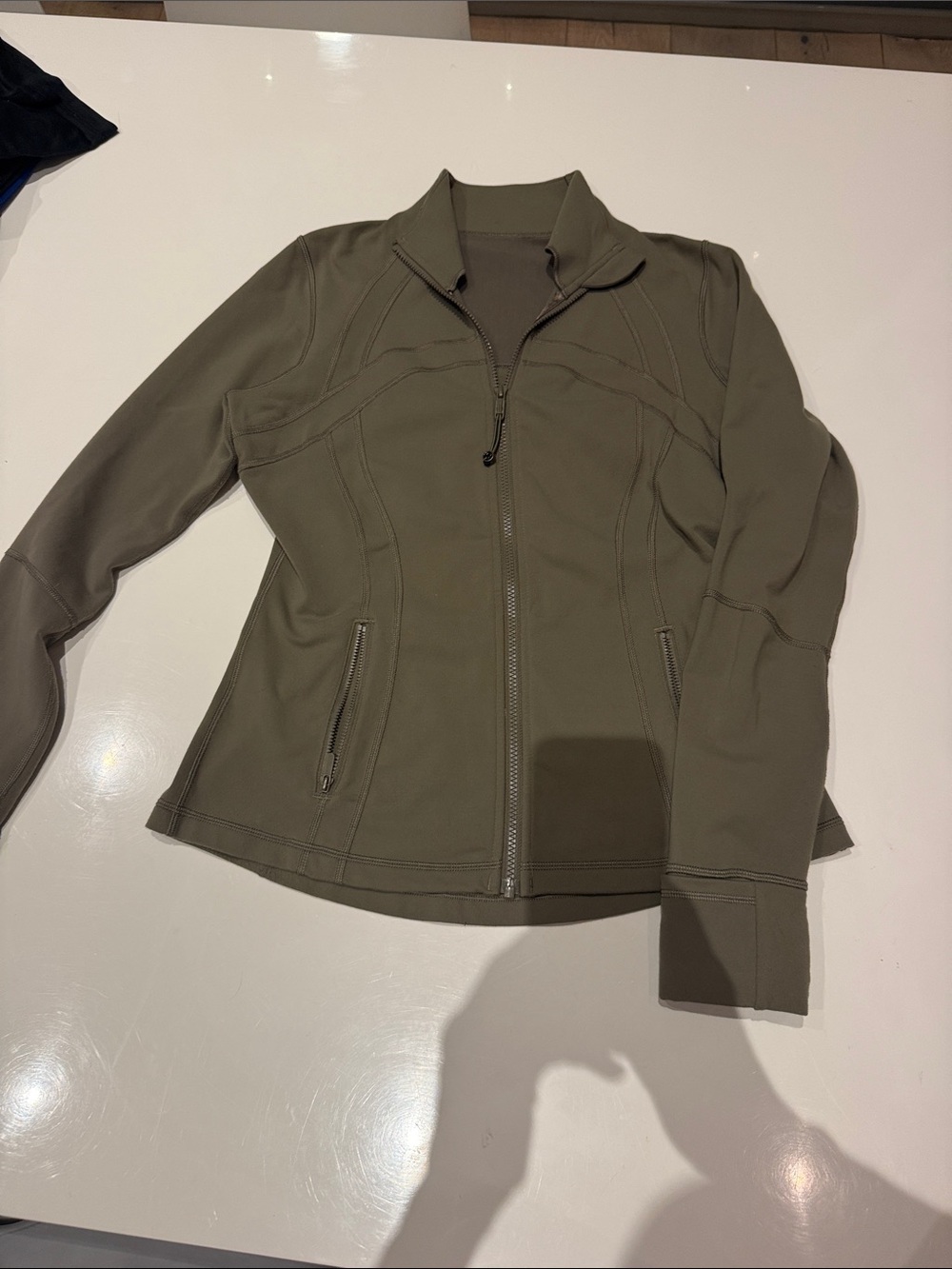 lululemon athletica Olive Full-Zip Utility Jacket
